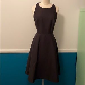 kate spade ALine little black dress with bow back